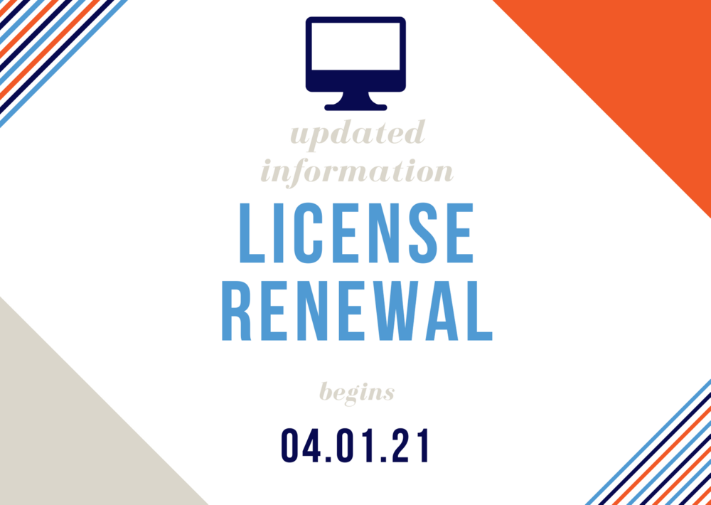 Licensure Renewal Videos