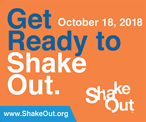 ShakeOut Earthquake Drill information