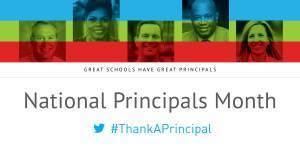 October is National Principals Month