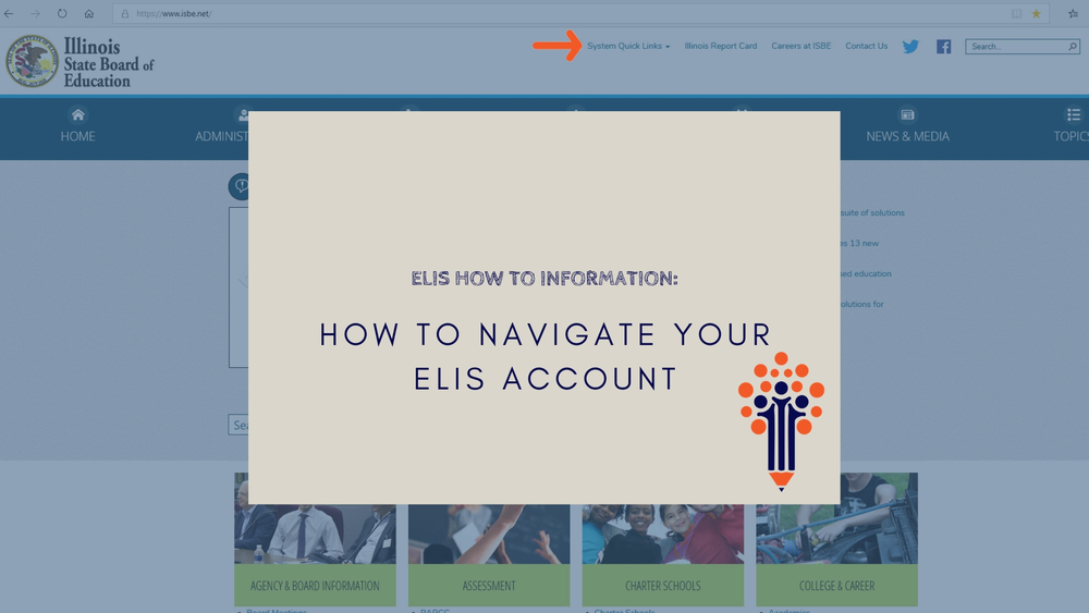 How to Navigate Your ELIS Account