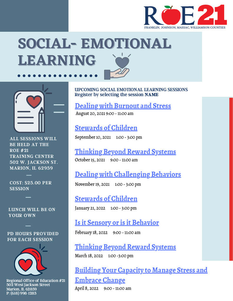 Social-Emotional Learning ROE 21