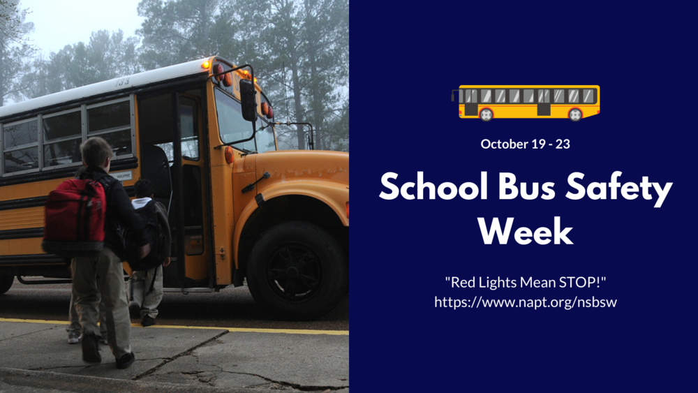 School Bus Safety Week Image