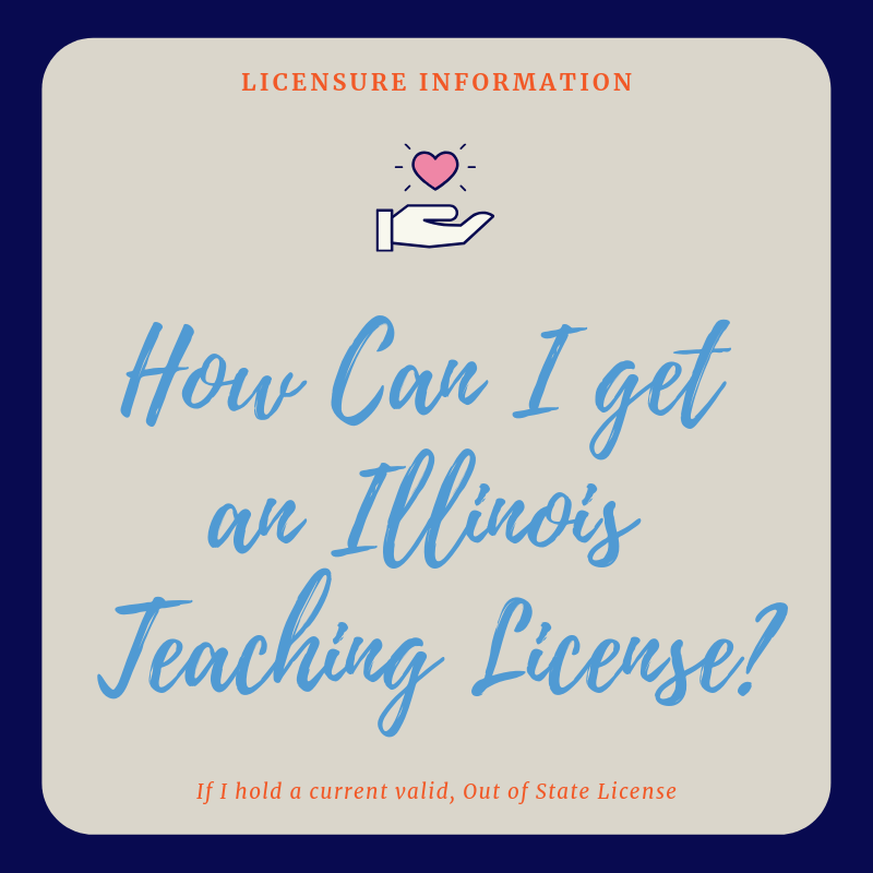 Information for Teachers with Out of State Licenses