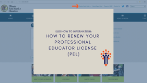 How to Renew Your Professional Educator License