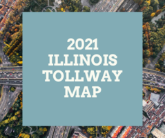 2021 Illinois Tollway Map Artwork