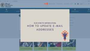 How to update ELIS and IWAS email addresses
