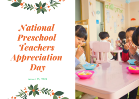 National Preschool Teachers Appreciation Day