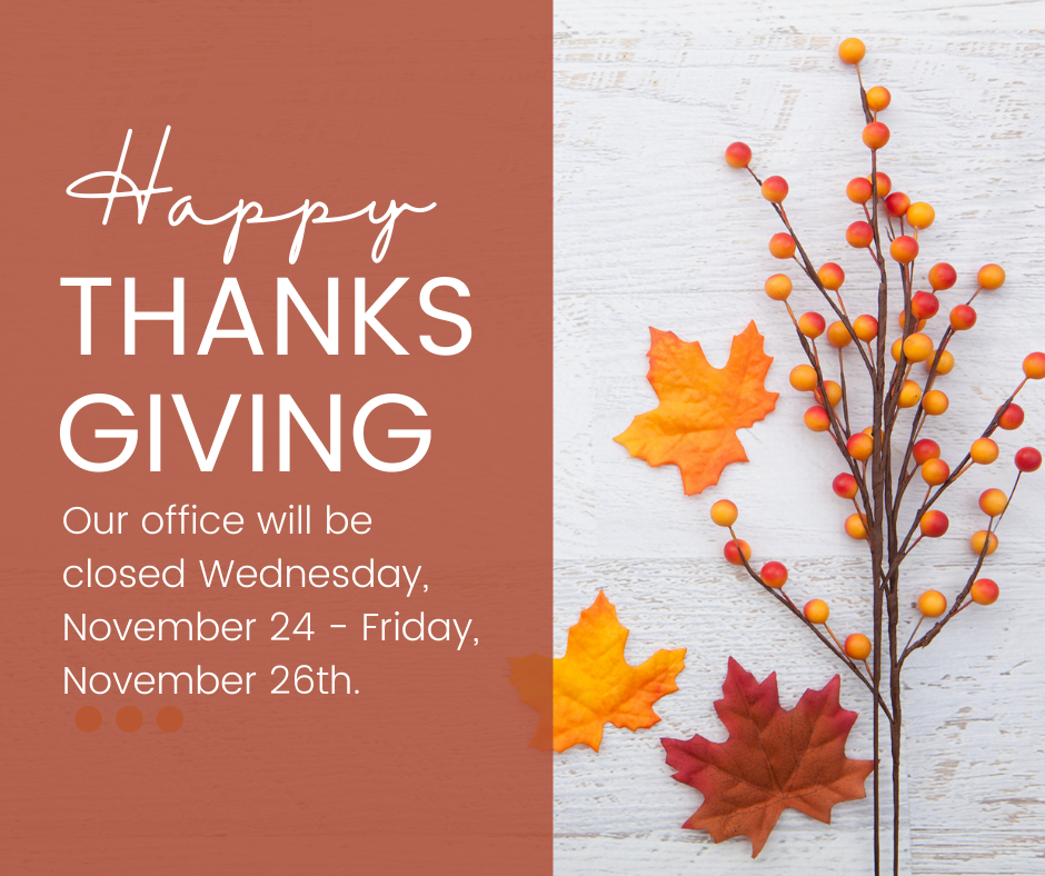 Thanksgiving Office Hours