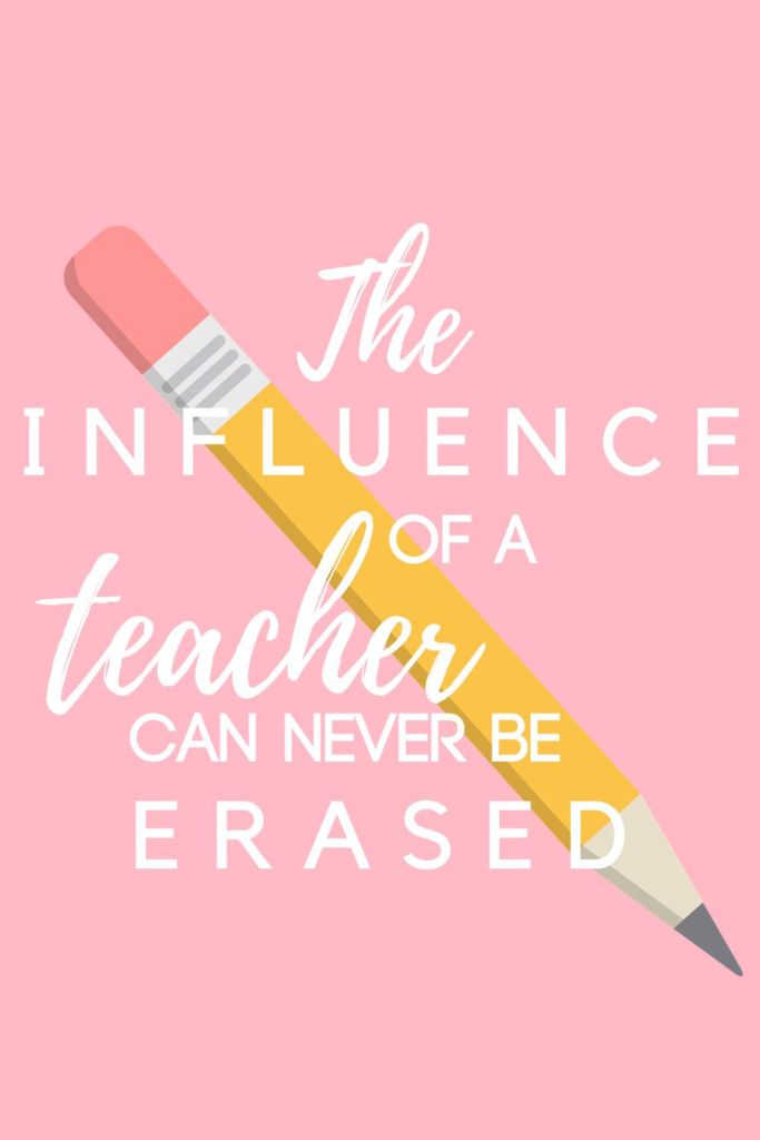 Influence of a Teacher