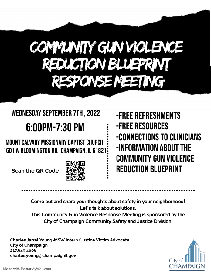 Community Gun Violence Response Meeting